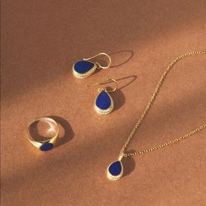 Anna Beck Lapis Teardrop Earrings